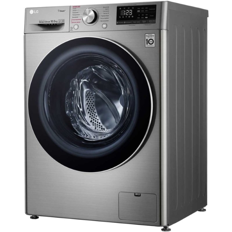 Стиральная машина LG F4V5RS2S серая купить,NaN