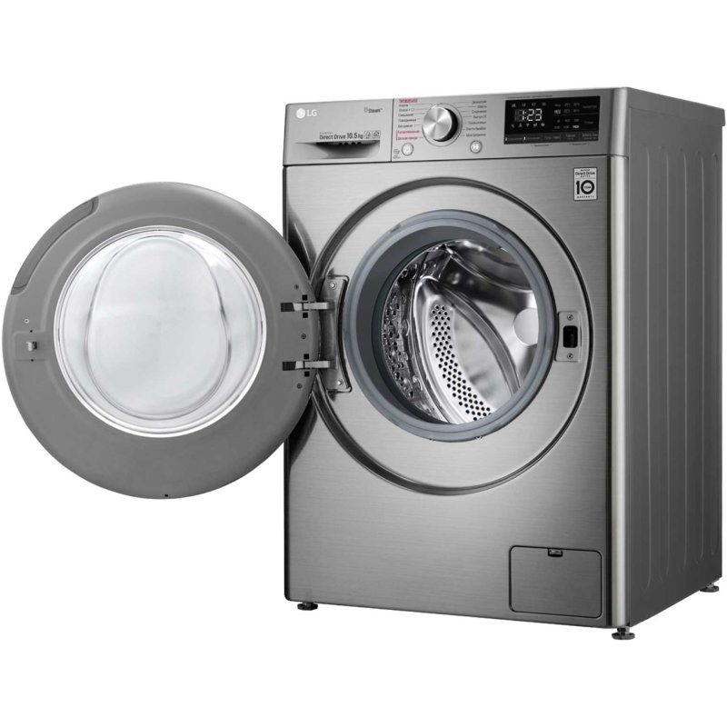 Стиральная машина LG F4V5RS2S серая купить,NaN