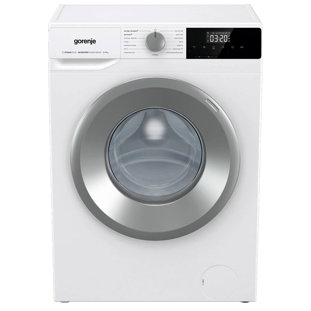 Стиральная машина Gorenje W2NHPI72SCS белая купить,0