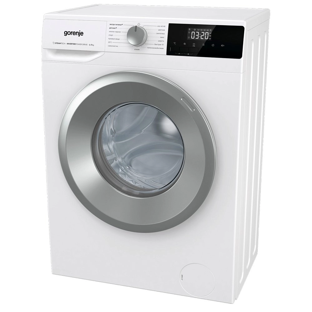 Стиральная машина Gorenje W2NHPI72SCS белая купить,0