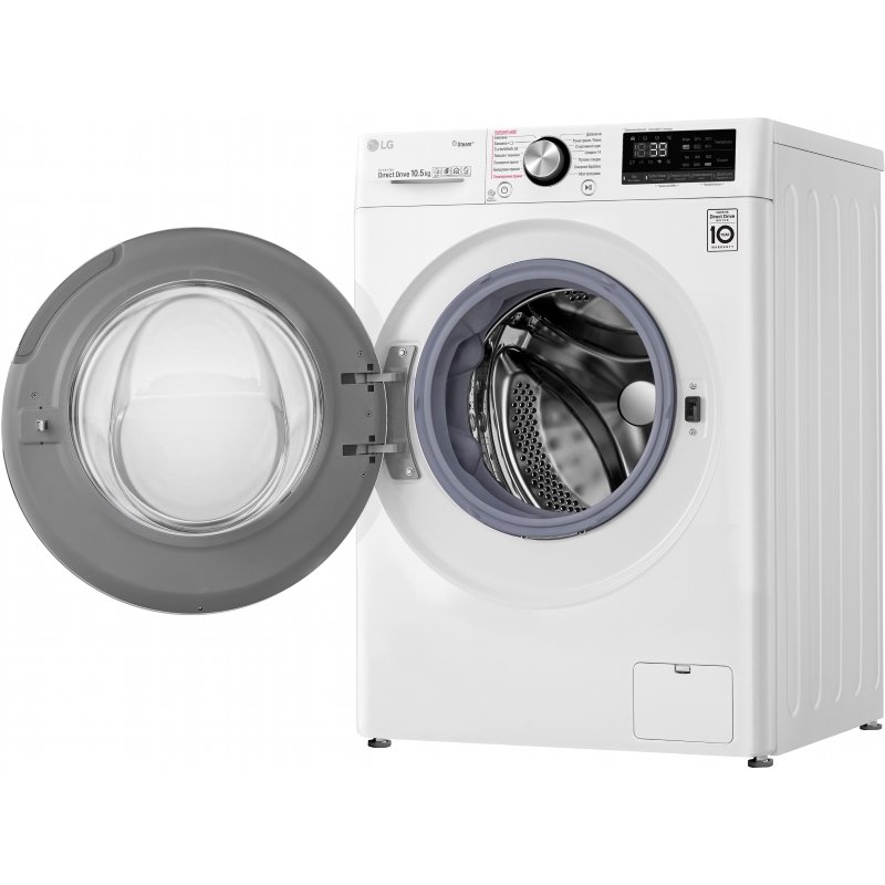 Стиральная машина LG F4V5RS0W белая купить,NaN