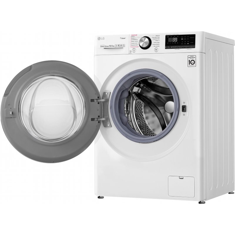 Стиральная машина LG F4V5RS0W белая купить,NaN