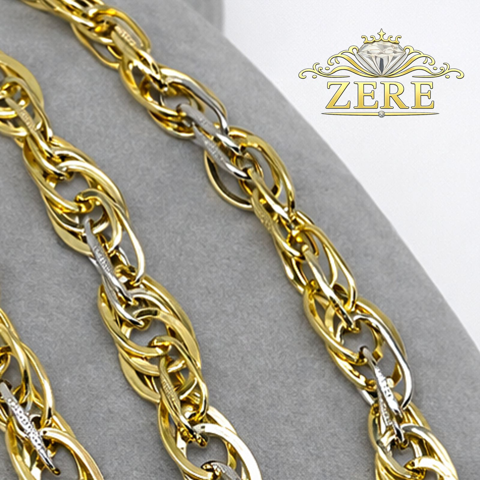 Цепь Zere ZR150304 золото 18.5гр 55см купить,1564300