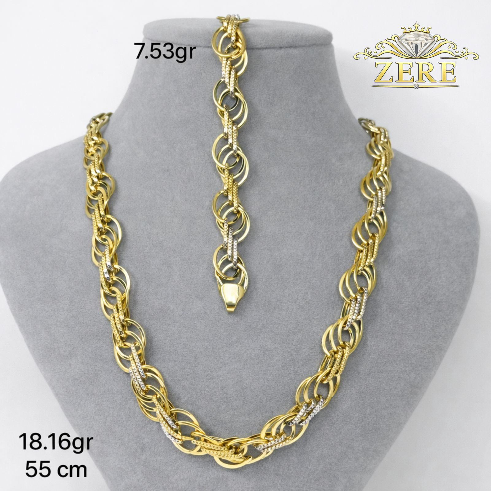 Комплект Zere ZR150312 золото 25.67гр купить,2046600