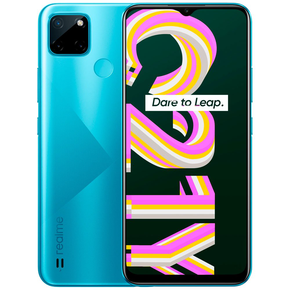 Смартфон Realme C21Y 64Gb Blue купить,NaN