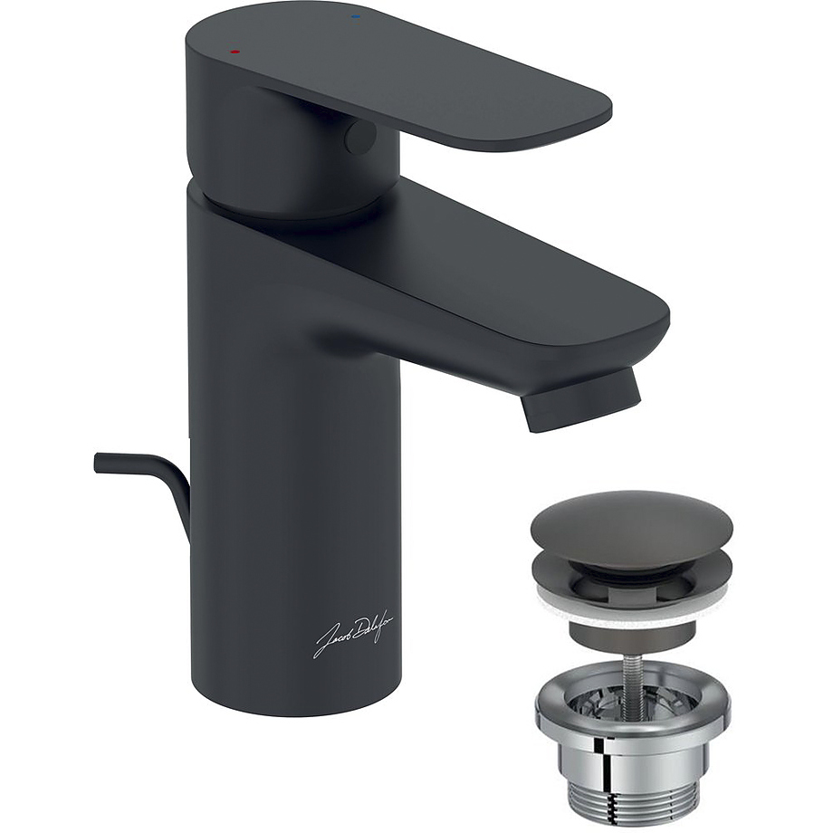 Смеситель Jacob Delafon Oscar E29842-BL черный