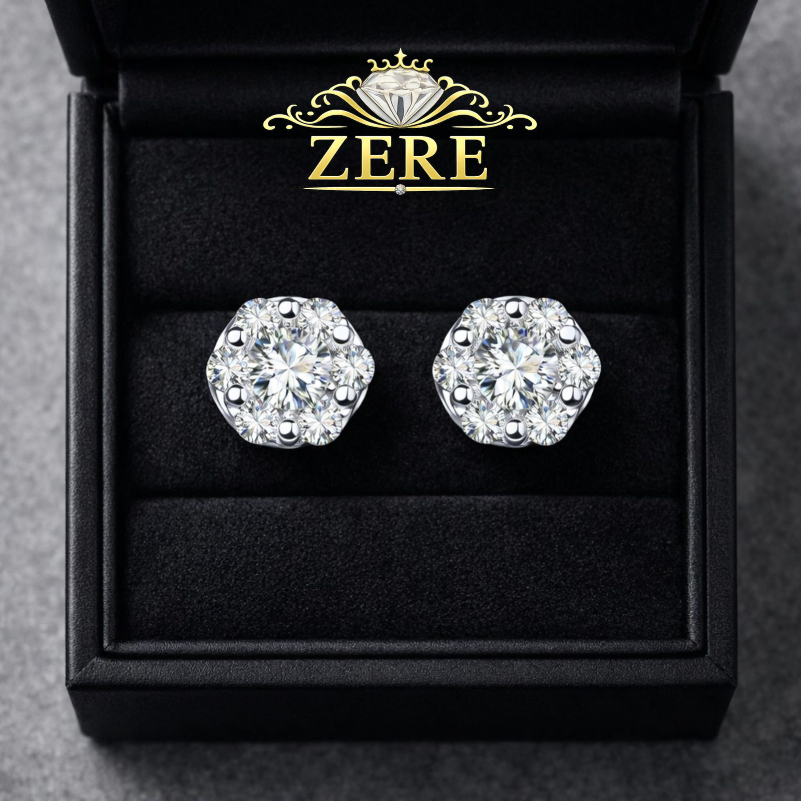 Серьги Zere ZR150301 золото 1.55гр купить,161800