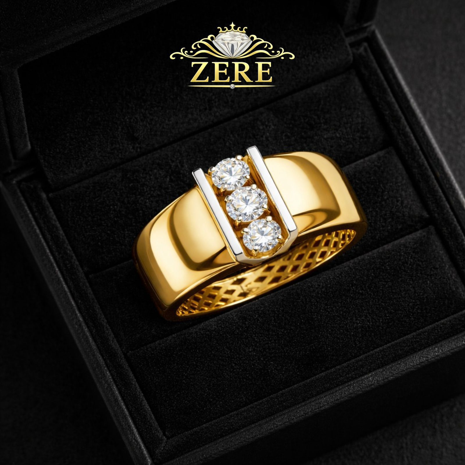 Кольцо Zere ZR150306 золото 3.81гр 20р купить,334200
