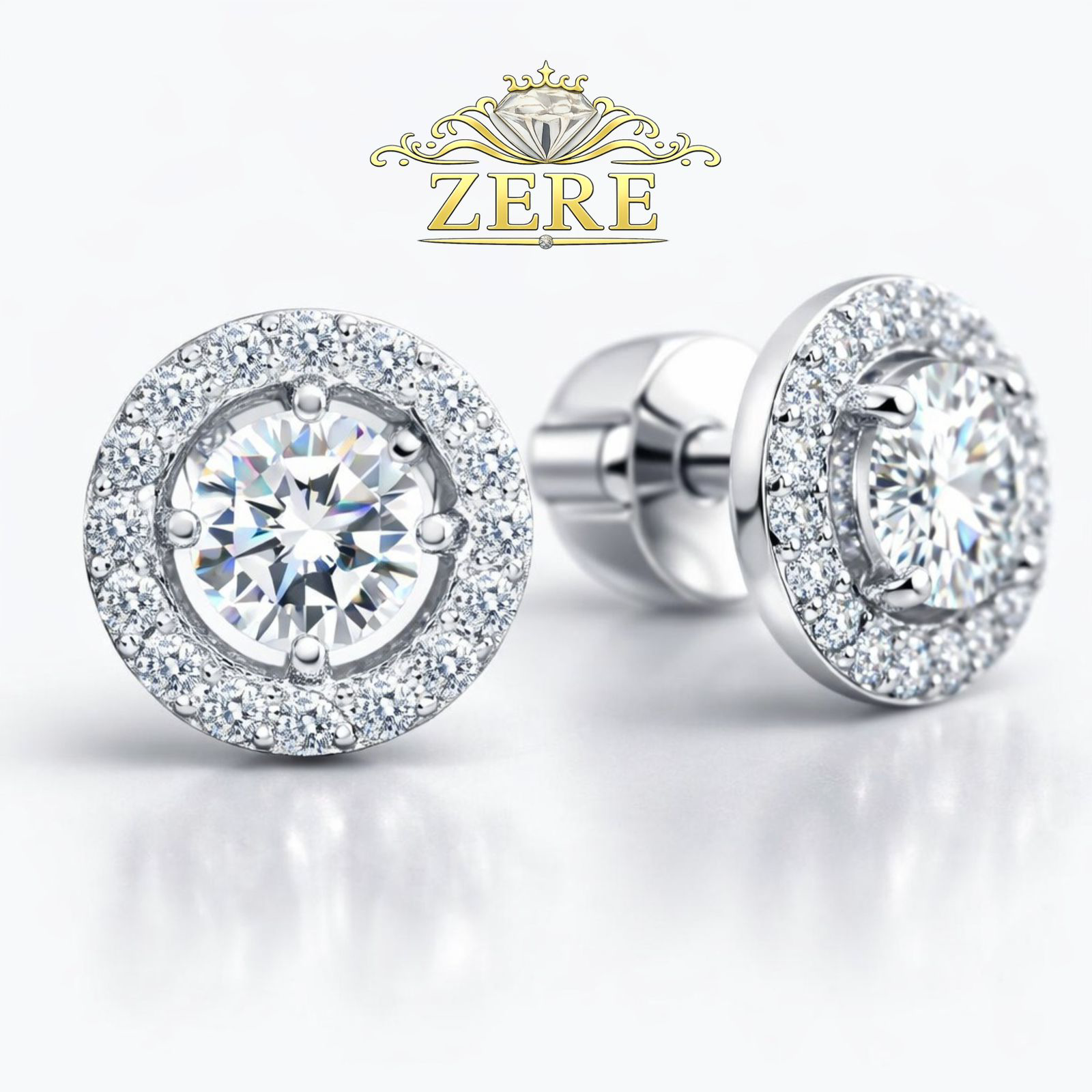 Серьги Zere ZR150302 золото 1.88гр купить,179300
