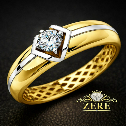Кольцо Zere ZR150307 золото 2.5гр 18р