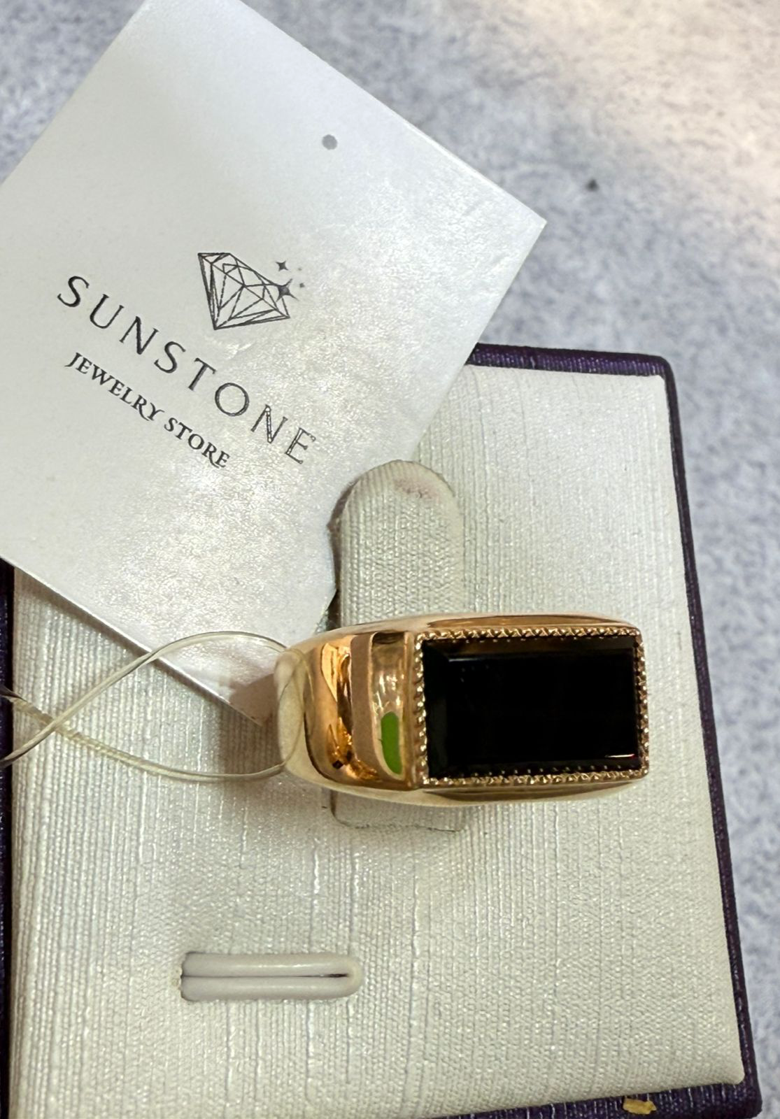 Кольцо Sunstone S729 золото 3.40гр 18р купить,343000