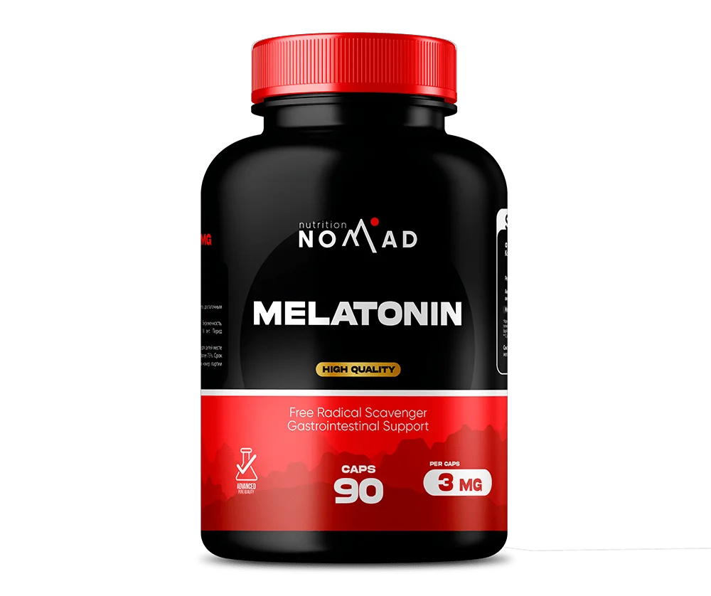 Мелатонин Nomad Nutrition Melatonin 3мг 90 капсул