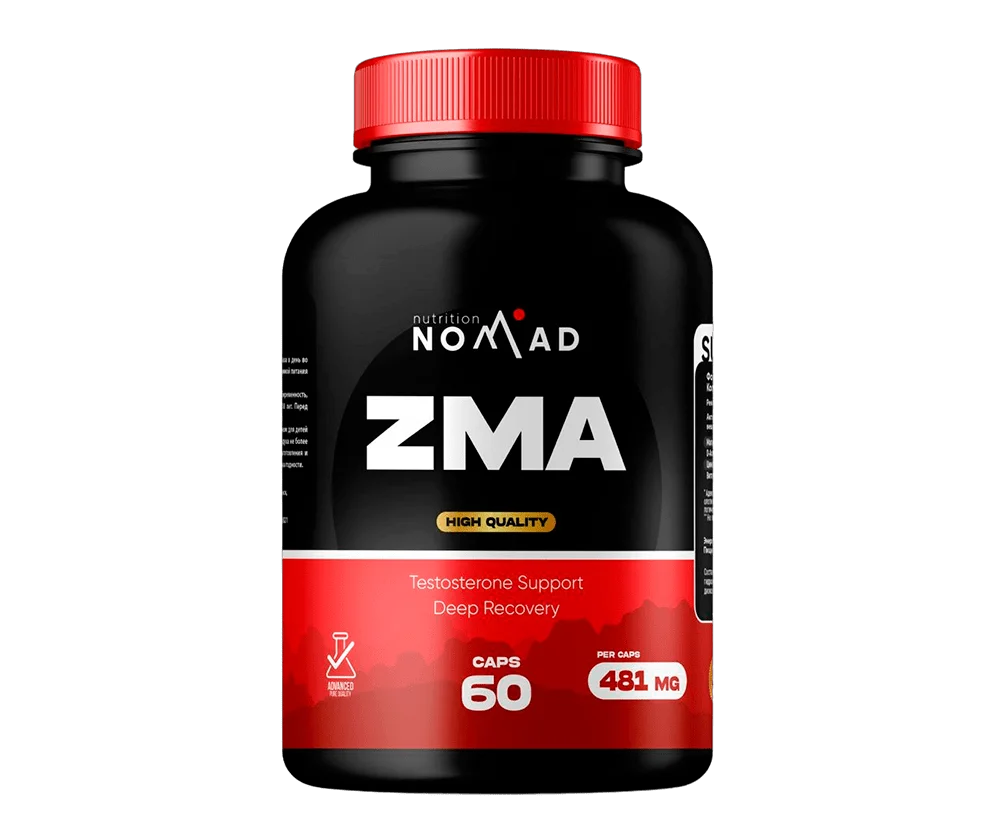 ЗМА Nomad Nutrition ZMA 60 капсул 