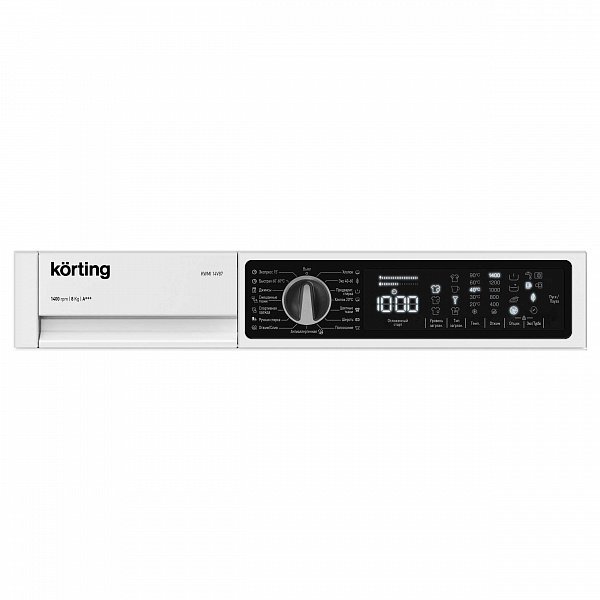 Стиральная машина Korting KWMI 14V87 белая купить,0