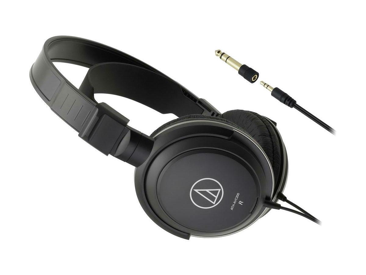 Наушники накладные Audio technica ATH-AVC200 черные