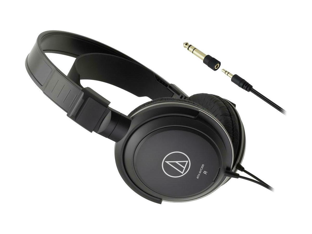 Наушники накладные Audio technica ATH-AVC200 черные