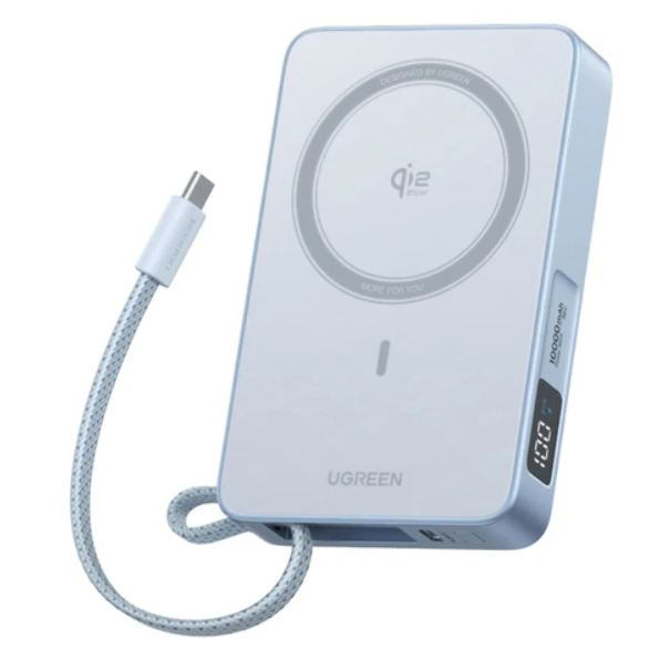 Внешний аккумулятор Ugreen PB773 65958B 30W 10000mAh Blue - ForteMarket Внешний аккумулятор Ugreen PB773 65958B 30W 10000mAh Blue купить,31008