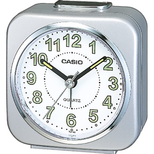 Часы настольные Casio TQ-143S-8EF серебристые