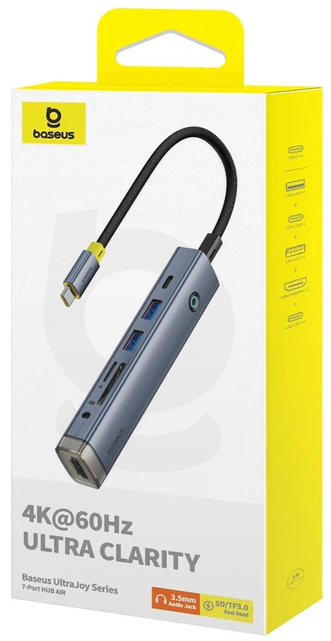 Док-станция Baseus UltraJoy 7-Port B00052803811-00 серый