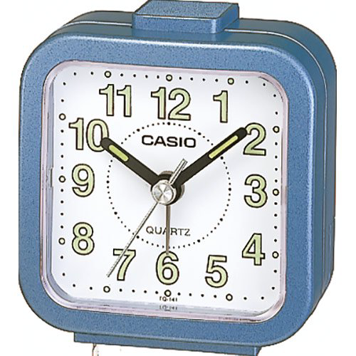 Часы настольные Casio TQ-141-2EF синие купить,NaN