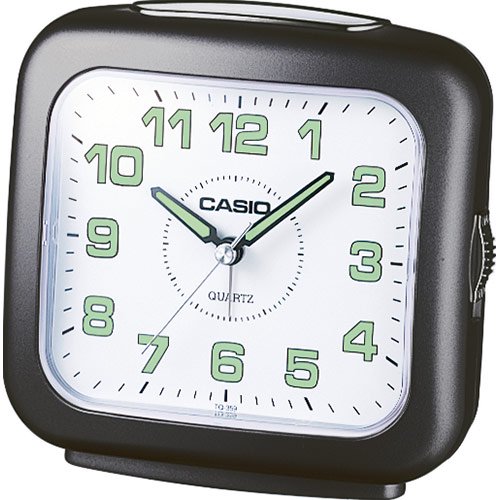Часы настольные Casio TQ-141-1EF черные купить,NaN