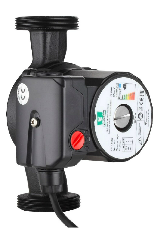 Насос поверхностный циркуляционный центробежный Pumpman TRS 32/8 черный