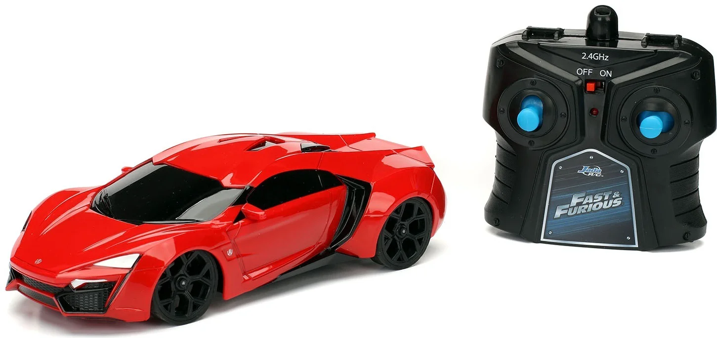 Радиоуправляемая машина Jada Toys Lykan Hypersport Форсаж 98552 1:24 красная