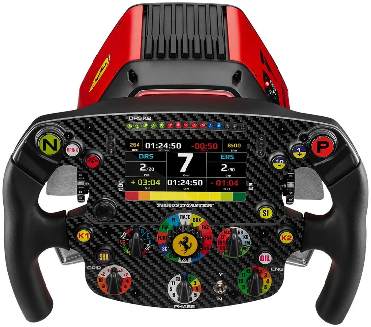 Руль игровой Thrustmaster T818 Ferrari SF1000 Simulator черно-красный