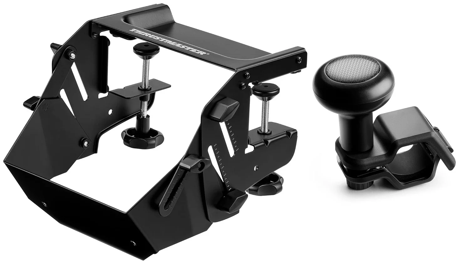 Крепление для руля и ручка для фиксации Thrustmaster Simtask Steering Kit черное