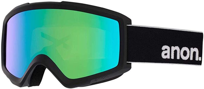 Маска горнолыжная Anon Helix 2 Sonar black-sonar green купить,NaN