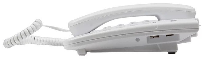Телефон проводной Ritmix RT-320 белый купить,NaN