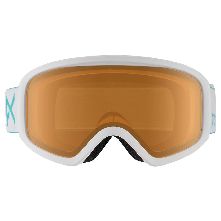 Маска горнолыжная Anon Insight non mirror white-amber купить,NaN