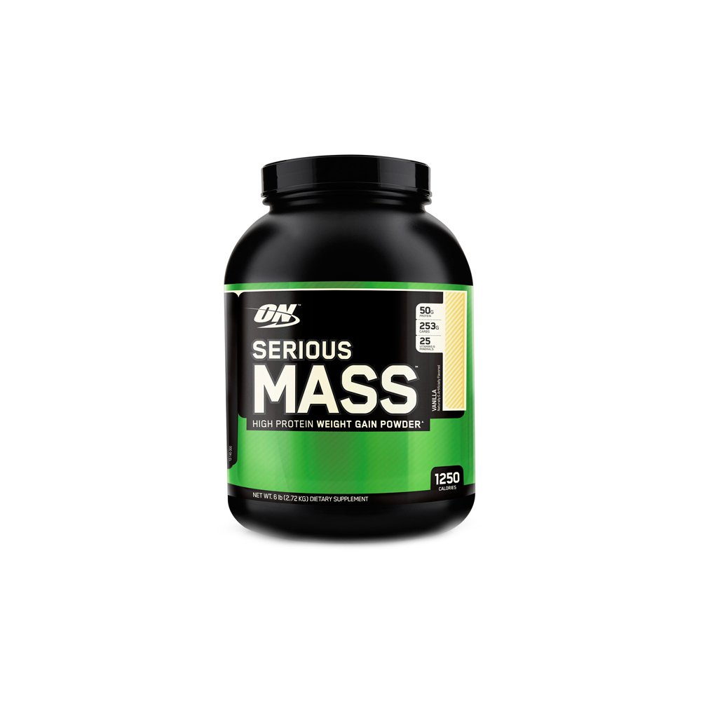 Гейнер Optimum Nutrition Serious Mass банановый 2.7кг