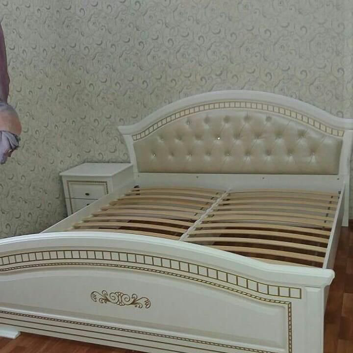 Спальный гарнитур СлонимДревМебель Венера 5Д бежевый купить,430000