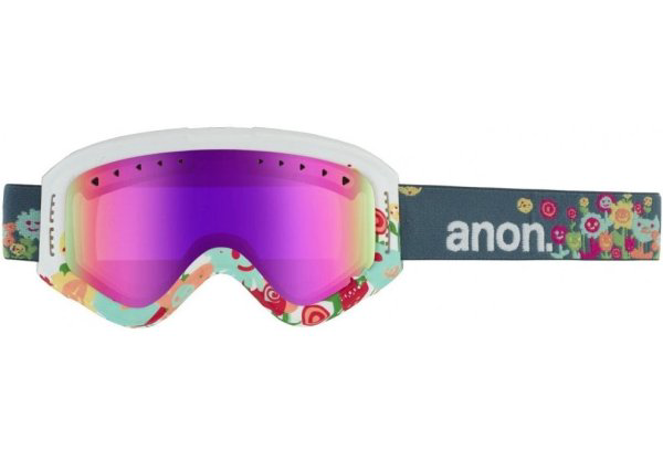 Маска горнолыжная Anon Tracker garden-pink amber купить,NaN