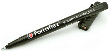Fortisflex маркер электрика ФМ-0.75 черный 83406 1 шт