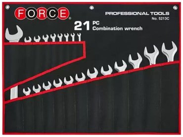 Force набор ключей рожковый 36 мм 5213C, 21 шт