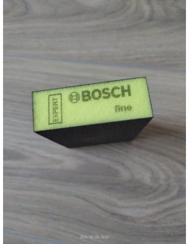 Губка BOSCH 69x97x26мм Flat and Edge Fine Expert 1 шт
