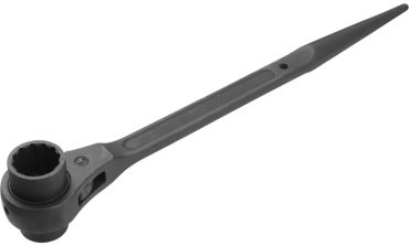 TOLSEN ключ накидной трещоточный 17x19 мм TT15292, 1 шт