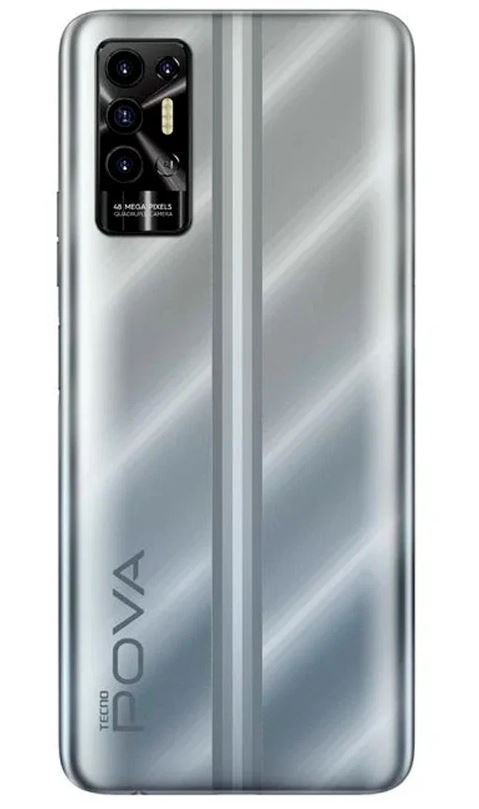 Смартфон Tecno Pova 2 4/64GB Silver купить,94730