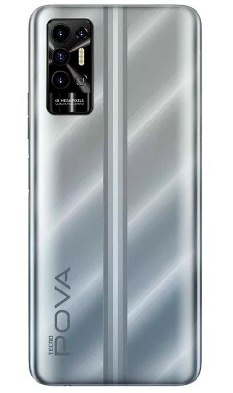 Смартфон Tecno Pova 2 4/64GB Silver купить,94730