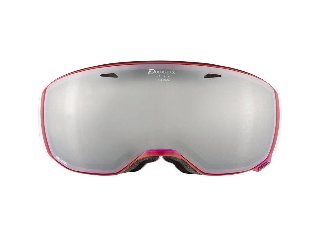 Маска горнолыжная Alpina Estetica MM translucent pink  купить,NaN