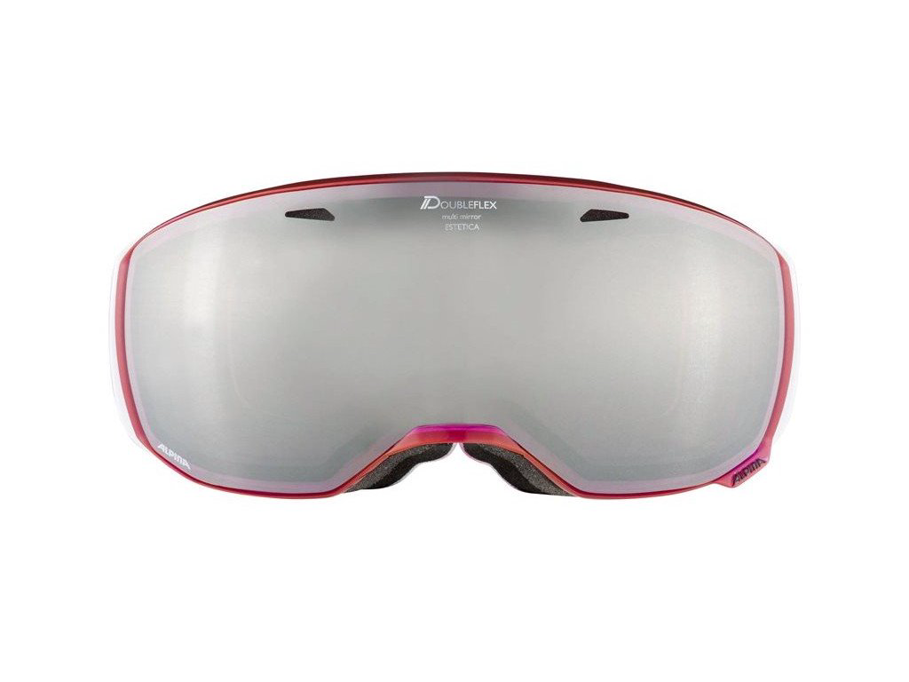 Маска горнолыжная Alpina Estetica MM translucent pink  купить,NaN