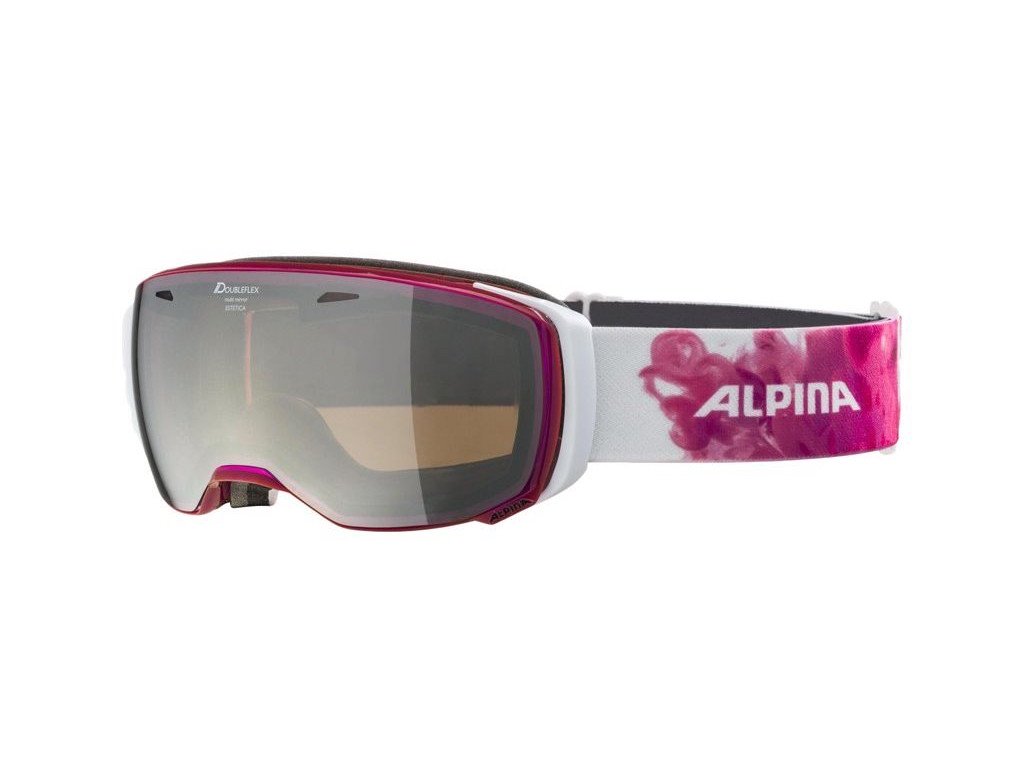 Маска горнолыжная Alpina Estetica MM translucent pink  купить,NaN