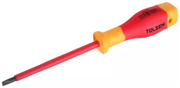 TOLSEN отвертка диэлектрическая V30205 SL3х100 мм