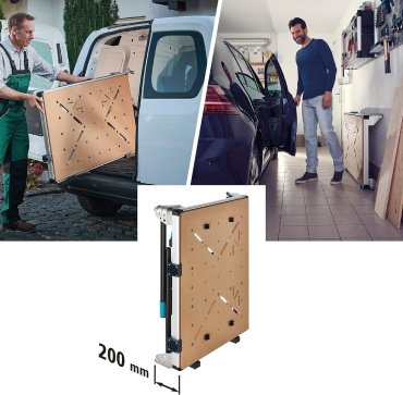 Верстак Wolfcraft MASTER work 1600 1100х765х863мм 6909000