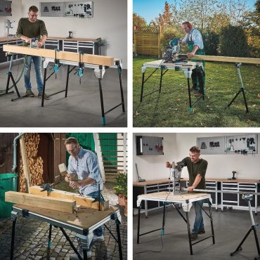 Верстак Wolfcraft MASTER work 1600 1100х765х863мм 6909000