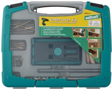 Набор для невидимых резьбовых соединений wolfcraft Undercover Jig 55шт. 4642000 - ForteMarket Набор для невидимых резьбовых соединений wolfcraft Undercover Jig 55шт. 4642000 купить,21410