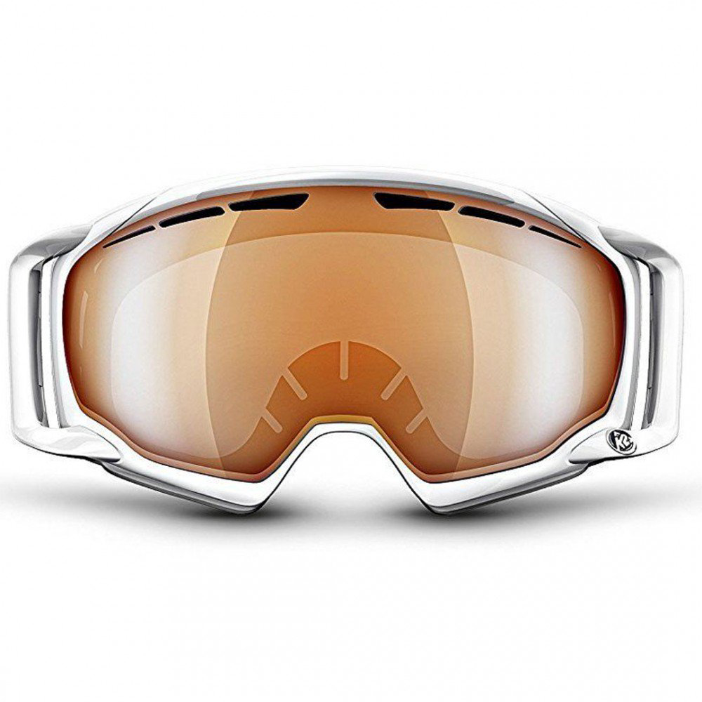 Маска горнолыжная K2 Captura white sonar methane - silver tr.mirror White купить,NaN