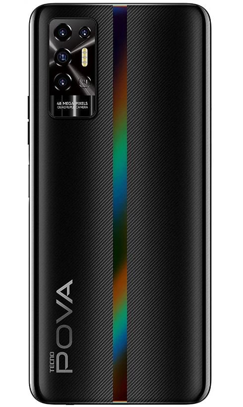 Смартфон Tecno Pova 2 4/64GB Black купить,0